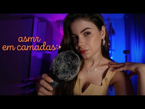 ASMR SONS DE BOCA EM CAMADAS PARA DERRETER SEUS OUVIDOS 💦🤤