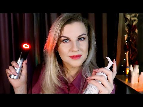 ASMR Relaxing SPA 💆‍♀️ Facial Lifting Treatment • Soft Spoken •