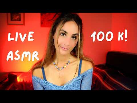 ASMR Live con AppleTingles! 100 k 😍✨