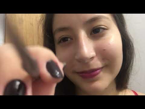 Asmr: tapping na tela com objetos e unhas