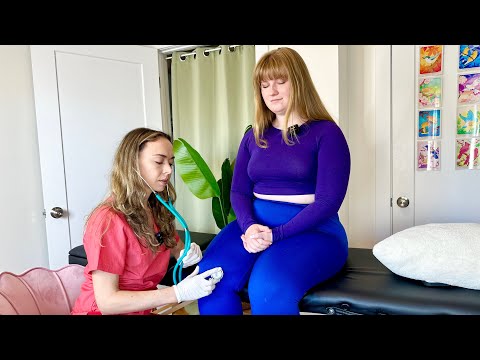 ASMR ONE HOUR Foot Exam | [Real Person] Podiatry Medical Role Play | Sensory Test Tingles, Cracking