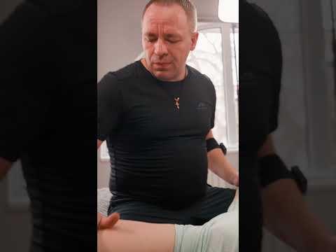 Katya undergoes extreme stretching and deep tissue massage #stretching