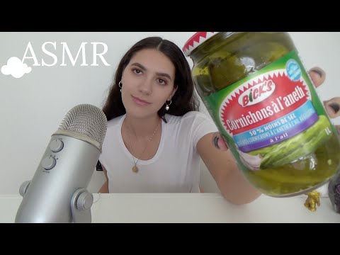 ASMR | Eating JUICY and CRUNCHY PICKLES (no talking ).:. CozyClouds