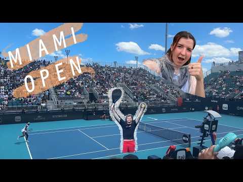 ASMR Vlog | Rainiest Miami Open of ALL TIME