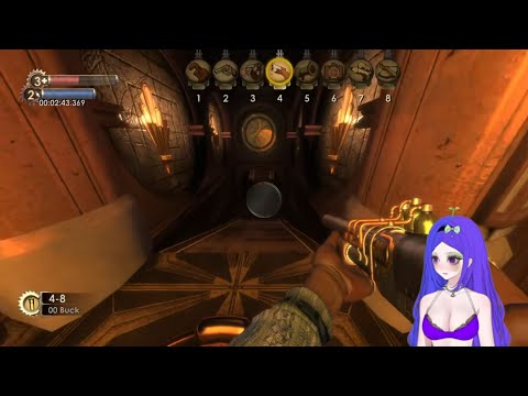 ASMR Bioshock with Candy Cane and Whispering 🍭