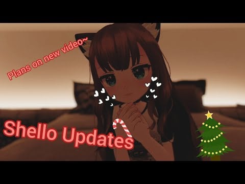 Close up soft whispering + rambling to you for sleep~! Shello Updates | VRChat ASMR