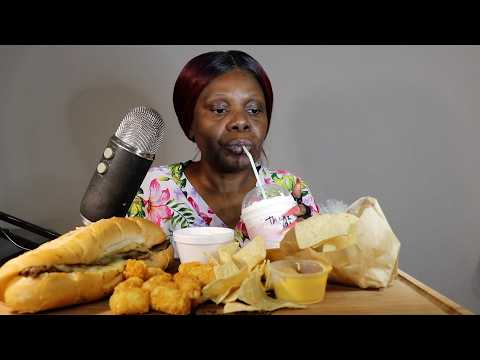 Eat With Me ewm Comfort Foods Dinner ASMR Eating Sounds
