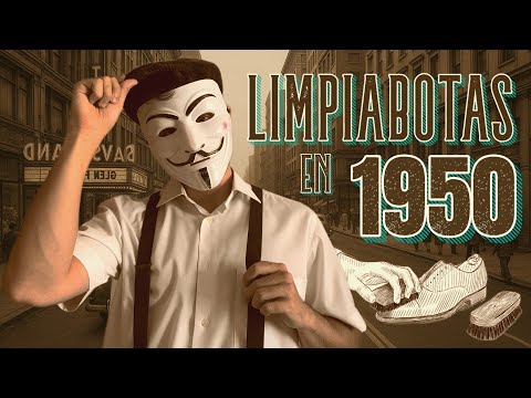 ASMR - Limpiabotas en 1950👞✨