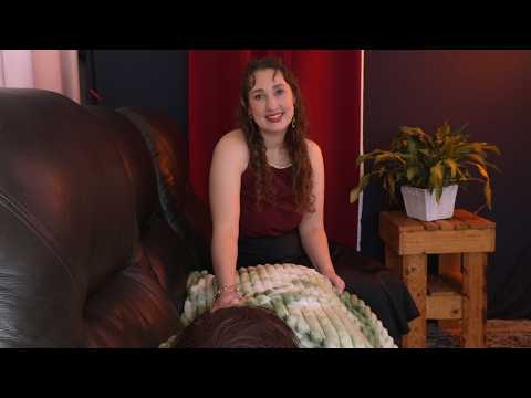 asmr massage & reiki on the couch ⋆⋅☆⋅⋆ soft spoken roleplay