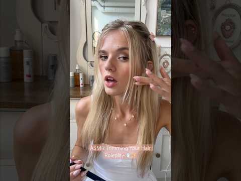 #asmr Hair Salon Roleplay 🤍 #fyp #asmrvideo #asmrsounds #asmrcommunity #relax #sleep