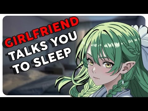 Girlfriend Keeps Talking Until You Fall Asleep [F4M] [ASMR] [Improv] [SleepAid] [Wholesome]