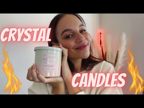 ASMR | TINGLY CRYSTAL CANDLES | WHISPERS