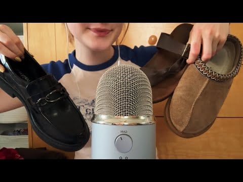 ASMR Shoe Tapping & Scratching 👞