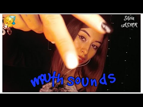 🇮🇹ASMR ITA•✨ MOUTH SOUNDS,HAND MOVEMENTS ✨,tico,tico..🌒😴