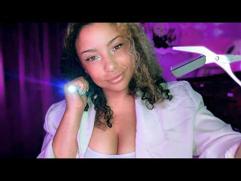 ASMR Relaxing Eyebrow Grooming With Personal Attention (South African Accent)