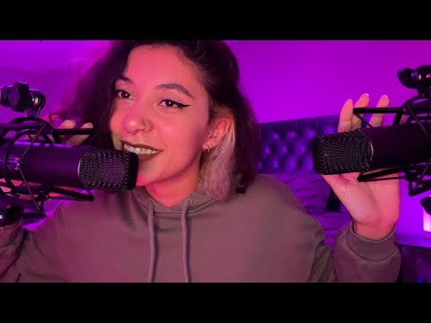 Crisp Wet Mouth Sounds (ear to ear nonstop tingles) ~ ASMR