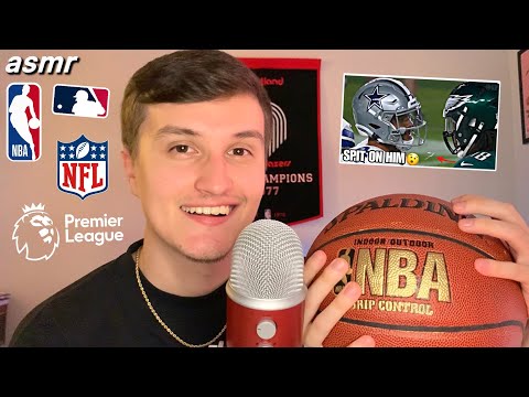 ASMR Whispering ALL THINGS Sports News 🏈💤 (nfl, nba, mlb, premier league)