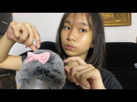 ASMR bug searching & plucking 🐜  (mouth sounds)