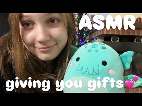 ASMR | giving you gifts so you get happy