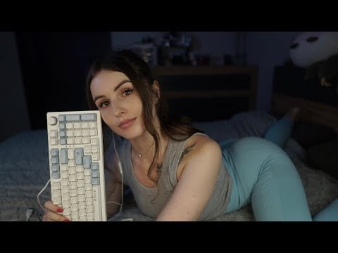 ASMR KEYBOARD SOUND Is BEST For Calming Anxiety