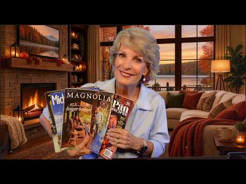 Friday Flip ASMR | Opening & Flipping Through a Stack of New Magazines