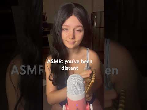you’ve been distant 🤍#asmr #girlfriendasmr #whisper #cozyasmr #tingles