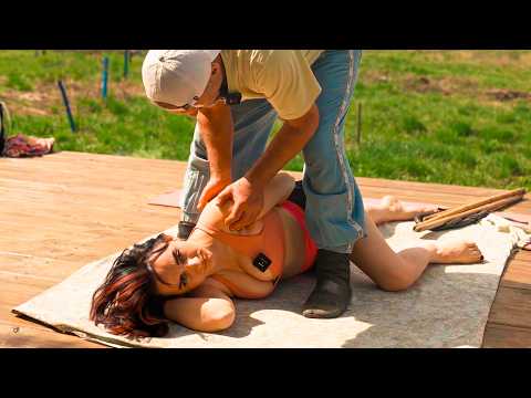 HEALING THROUGH PAIN | BRUTAL MASSAGE & STRETCH SESSION FOR MARIA