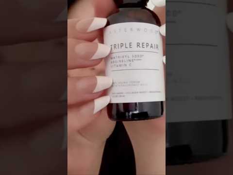 #skincare #asmr #tapping 🫧 💕 Full video on my channel now 🫧 💕