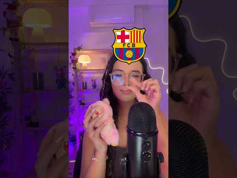asmr - um gatilho para cada time 🌺 #asmr