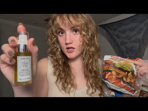 the best trader joe’s products HAUL & talking about insecurity ASMR