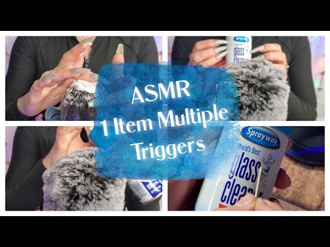 ASMR - 1 Item Multiple Trigger Series - Foam Cleaner (No Talking)