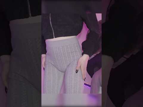 ASMR pretty girl catches you staring (you pervert) 😤✨️ #asmr #leggings