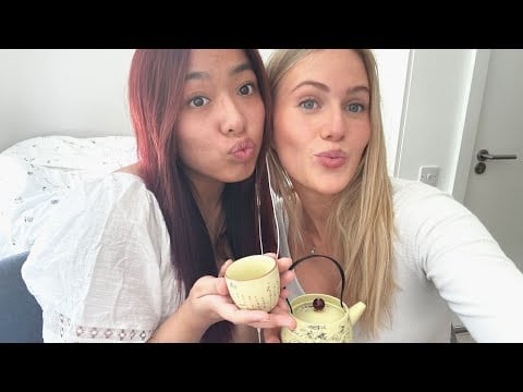 ASMR tea ceremony with my best friend