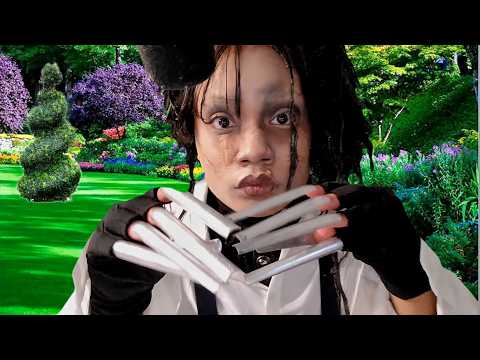 ASMR ~ Edward Scissorhands Cuts Your Hair ✂️