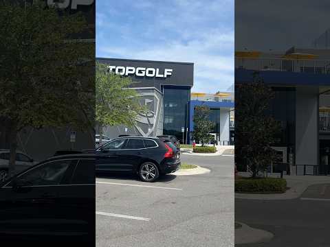 ASMR mini vlog at Topgolf #asmr #relax