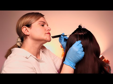 ASMR Real Person Scalp Check For Relaxation & Sleep