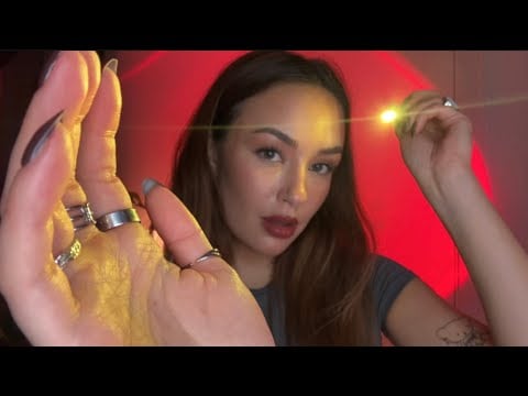 [ASMR] a closed eye cranial nerve exam 👀❌