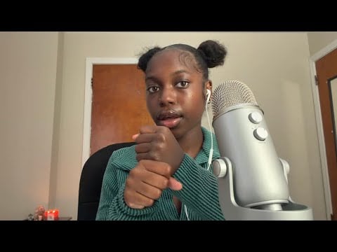 ASMR Coconut Rain 🥥🌧️ (tingly hand & mouth sounds)
