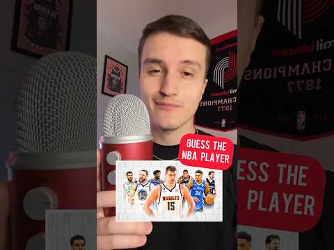 Guess the NBA Player 🏀 *HARD* ( ASMR ) #shorts #nba #asmr