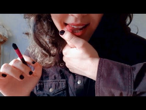 ASMR | Spit painting