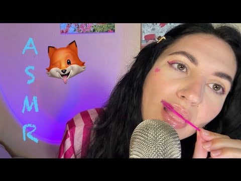Асмр🎧щіточка| Spoolie Nibbling ASMR😋| mouth 👄sounds