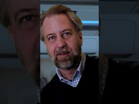 #ASMR 1 Minute Boston to Athens Flight Attendant