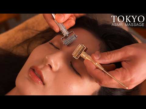 ASMR | 眼精疲労を和らげる銀コロマッサージ (No Talking)