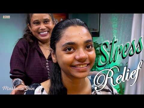 Sleep Instantly With Relaxing ASMR Facial Massage & Relief Stress || Satisfying Blackhead Removal