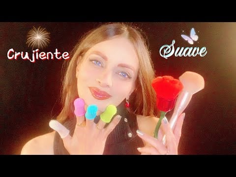 🌙 ASMR 3 Triggers Suaves + 3 Crujientes 😴 Relájate al Máximo | ASMR en ESPAÑOL
