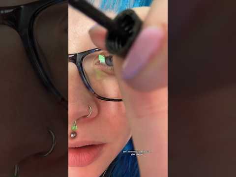 ASMR obsessed friend does your eyeliner🖤full on✅⏰#asmr #asmrmakeup #shorts #asmrroleplay