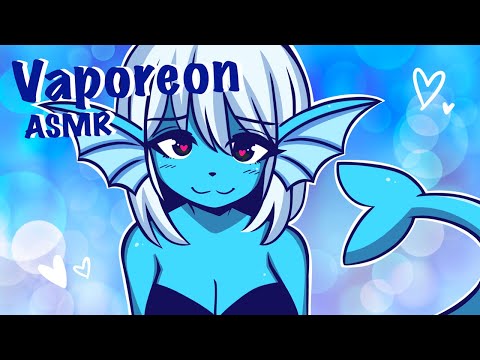 Nursed Back To Health By Vaporeon ♥ Pokémon ASMR Roleplay F4A (onomatopoeia, water sounds & tingles)