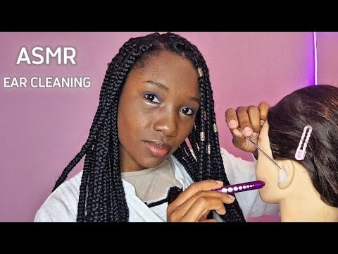 ASMR LIMPEZA DE OUVIDO SATISFATÓRIA - DURMA RÁPIDO 😴 (voz suave, com sussurros)