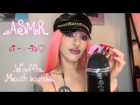 🧇 Squishy Waffle ASMR | Squeezes, Texture Sounds & Tingles