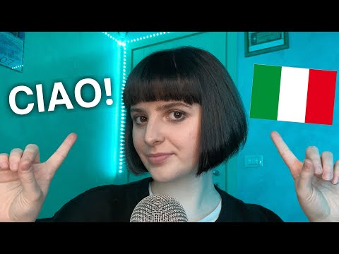 ASMR Repeating Italian Trigger Words 🇮🇹